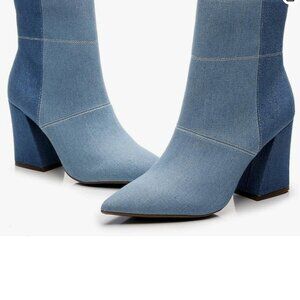 Women's Comfortable Chunky Heel  Boots
